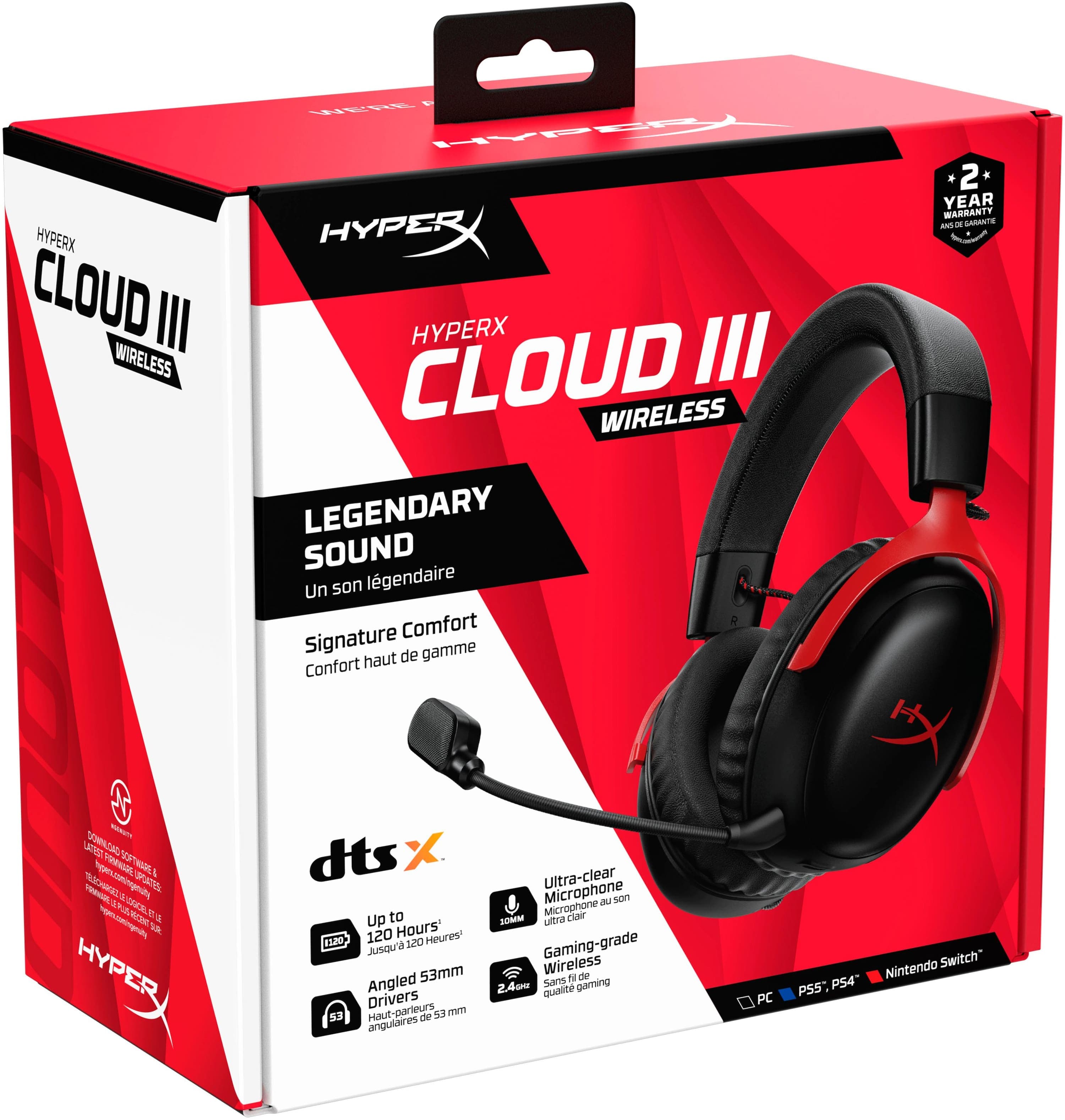 HyperX Cloud III Wireless — Excelente