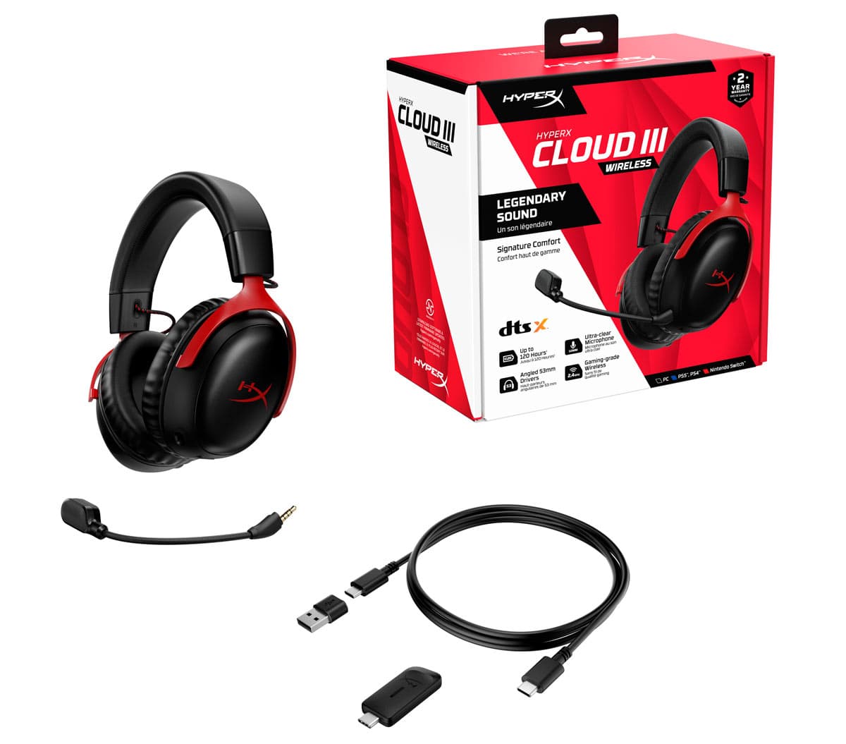 HyperX Cloud III Wireless — Excelente — foto 5